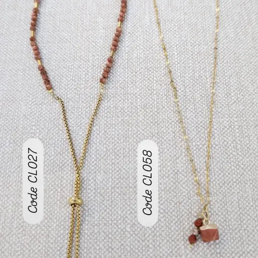 [CL058] Collier brun